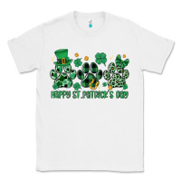 White happy st.patrick's day Classic Tee - MaliasSmallBusiness
