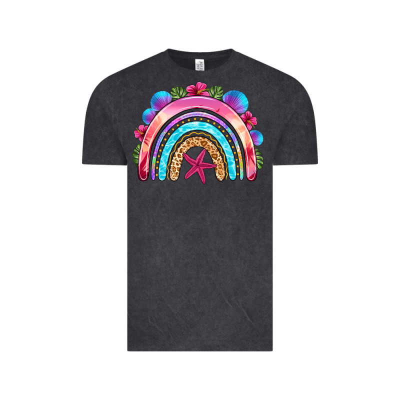 Summer Rainbow Vintage Tee by NancyCooperArtShop | Teevron