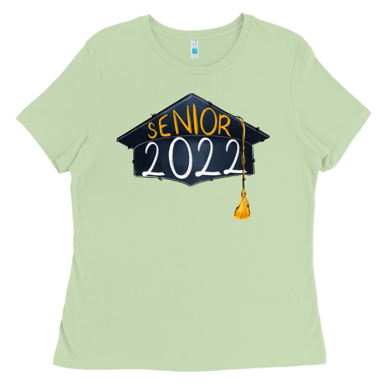 Senior 2022 Graduation Cap Ladies Tee by RanaPortraitStore | Teevron