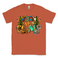 Copper Born To Camp Classic Tee - CowhideDigitalArt