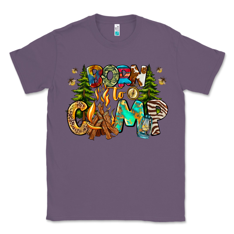 Born To Camp Classic Tee by CowhideDigitalArt | Teevron