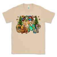 Mushroom Born To Camp Classic Tee - CowhideDigitalArt