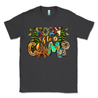 Smoke Born To Camp Classic Tee - CowhideDigitalArt