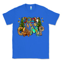 True Royal Born To Camp Classic Tee - CowhideDigitalArt