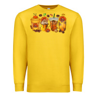 Thanksgiving Coffee Cups Premium Sweatshirt | Teevron