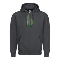 Smoke Organ Pipe Cactus Zipper Hoodie - LillyAllenDesigns