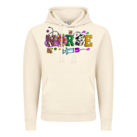 Vintage Artic mardi gras nurse leopard cowhide glitter Vintage Hoodie - Artiststas