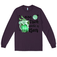 Plum even ırısh needs a beer Long Sleeve Tee - MaliasSmallBusiness