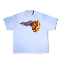 Grape Ice Guppy Fish Urban Heavy Tee - LillyAllenDesigns