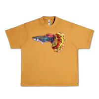Peanut Butter Guppy Fish Urban Heavy Tee - LillyAllenDesigns