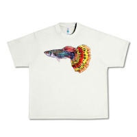 Pistachio Guppy Fish Urban Heavy Tee - LillyAllenDesigns