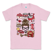 Bubblegum Pink can't talk right now i'm busy doing dog mom Classic Tee - MaliasSmallBusiness