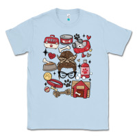 Dusty Blue can't talk right now i'm busy doing dog mom Classic Tee - MaliasSmallBusiness