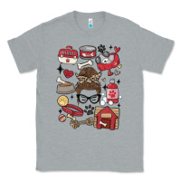 Heather Grey can't talk right now i'm busy doing dog mom Classic Tee - MaliasSmallBusiness