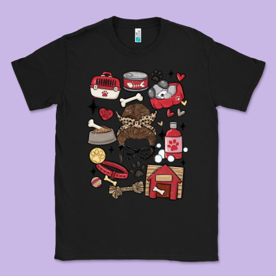 Can't Talk Right Now I'm Busy Doing Dog Mom Classic Tee Designed By Maliassmallbusiness