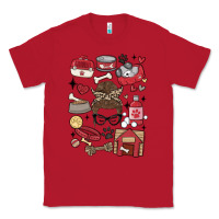 Red can't talk right now i'm busy doing dog mom Classic Tee - MaliasSmallBusiness