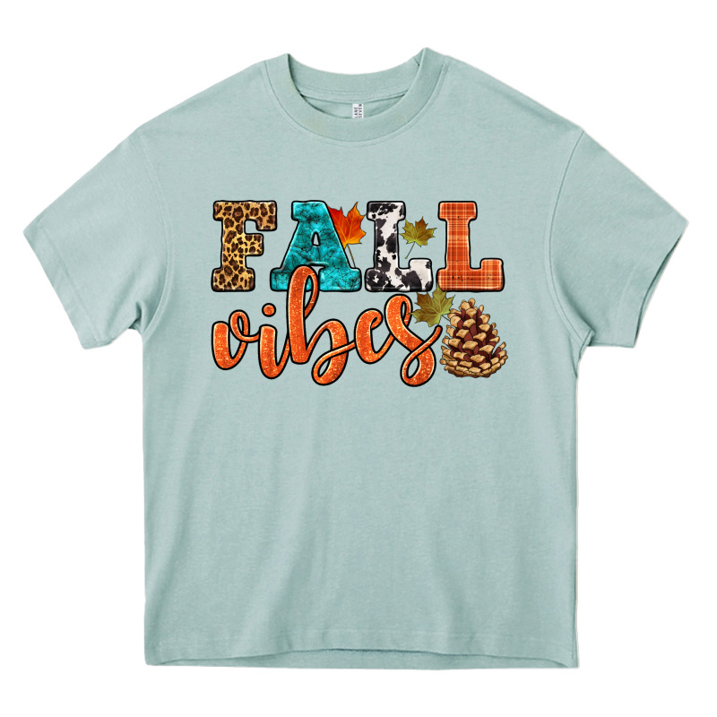 Fall Vibes Heavy Core Tee by HRA Design Shop | Teevron