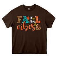 Chocolate Brown fall vibes Heavy Core Tee - HRA Design Shop