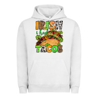Pigment Lunar Rock St. Patrick's Irish i had tacos Urban Hoodie - OliviaCreatesArt