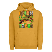 Pigment Peanut Butter St. Patrick's Irish i had tacos Urban Hoodie - OliviaCreatesArt