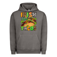 Pigment Tornado St. Patrick's Irish i had tacos Urban Hoodie - OliviaCreatesArt