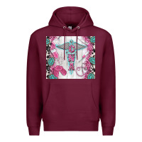 Burgundy cna tumbler tbs Premium Hoodie - TumblerDesignByShophia