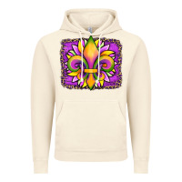 Vintage Artic mardi gras fleur de lis sunflower leopard Vintage Hoodie - Artiststas