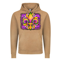 Vintage Camel mardi gras fleur de lis sunflower leopard Vintage Hoodie - Artiststas