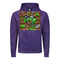 Cloud Purple St. Patrick's Day hearts Vintage Hoodie - Jasminsmagicworld