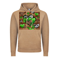 Vintage Coffee St. Patrick's Day hearts Vintage Hoodie - Jasminsmagicworld