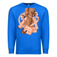 True Royal Cancer diva peach ribbon Premium Sweatshirt - NancyCooperArtShop