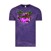 Cloud Purple summer night Vintage Tee - NancyCooperArtShop