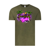 Vintage Olive summer night Vintage Tee - NancyCooperArtShop
