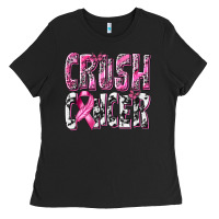 Crush Cancer Ladies Tee | Teevron