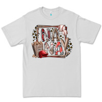 Dove Grey nana baseball Premium Tee - RacoonDesign