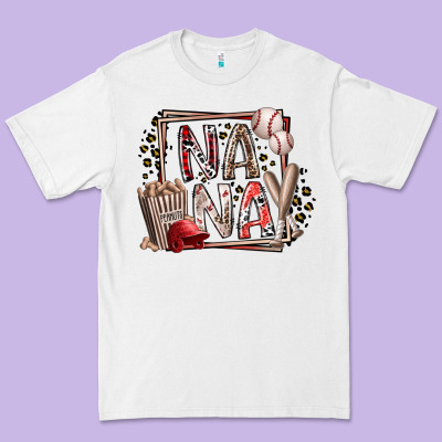 Nana Baseball Premium Tee Designed By Racoondesign