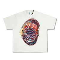 Pistachio Discus Fish Urban Heavy Tee - LillyAllenDesigns