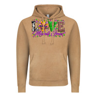 Vintage Camel love mardi gras fleur de lis sunflower leopard and beads Vintage Hoodie - Artiststas