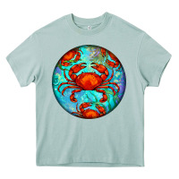 Arona crab Heavy Core Tee - BarkalooDesign