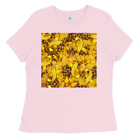 Bubblegum Pink Childhood Cancer Butterfly Ladies Tee - texasbilliewilder