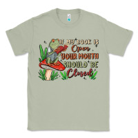 Matcha if my book is open your mouth should be closed malia Classic Tee - MaliasSmallBusiness