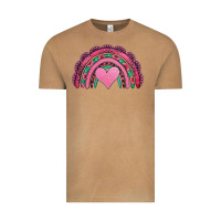 Vintage Camel valentines day pink gemstones rainbow Vintage Tee - Jasminsmagicworld