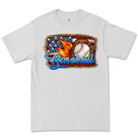 Dove Grey western american flag baseball Premium Tee - HRA Design Shop