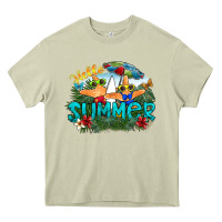Mossy hello summer Heavy Core Tee - SublimationCraftShop