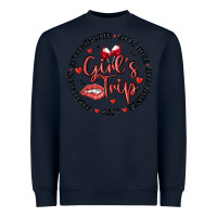 Navy girl's trip Heavyweight Sweatshirt - MaliasSmallBusiness