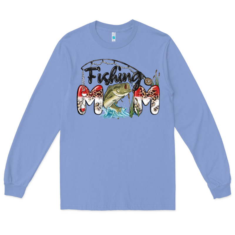 Fishing Mom Long Sleeve Tee by MaliasSmallBusiness | Teevron