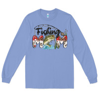 Colony Blue fishing mom Long Sleeve Tee - MaliasSmallBusiness