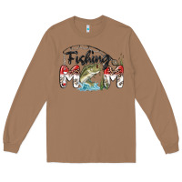 Toasted Coconut fishing mom Long Sleeve Tee - MaliasSmallBusiness
