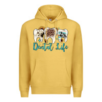 Antique Gold dental life Premium Hoodie - JahusDesignShop