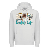 Dove Grey dental life Premium Hoodie - JahusDesignShop
